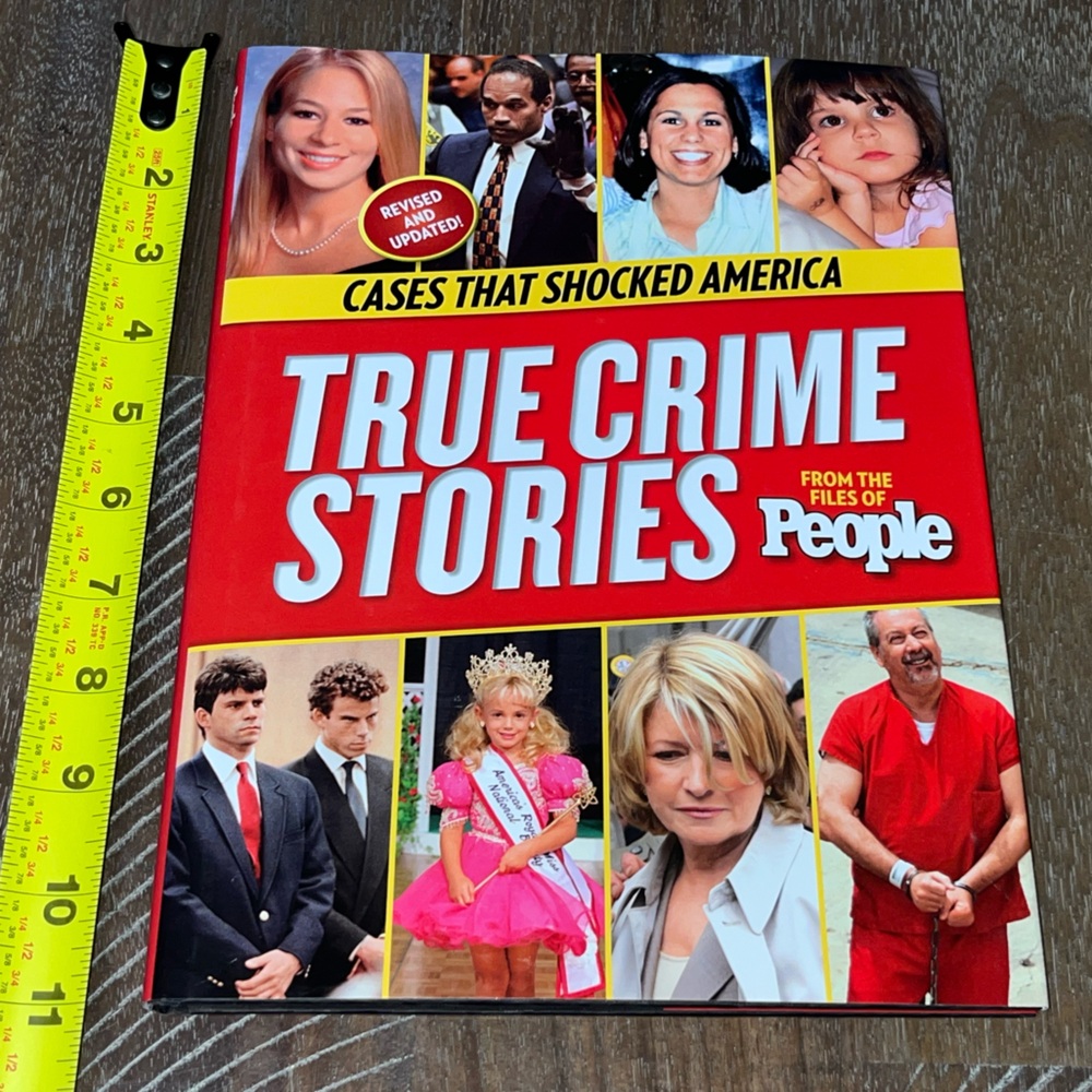 PEOPLE MAGAZINE TRUE CRIME STORIES That Shocked America Hardcover